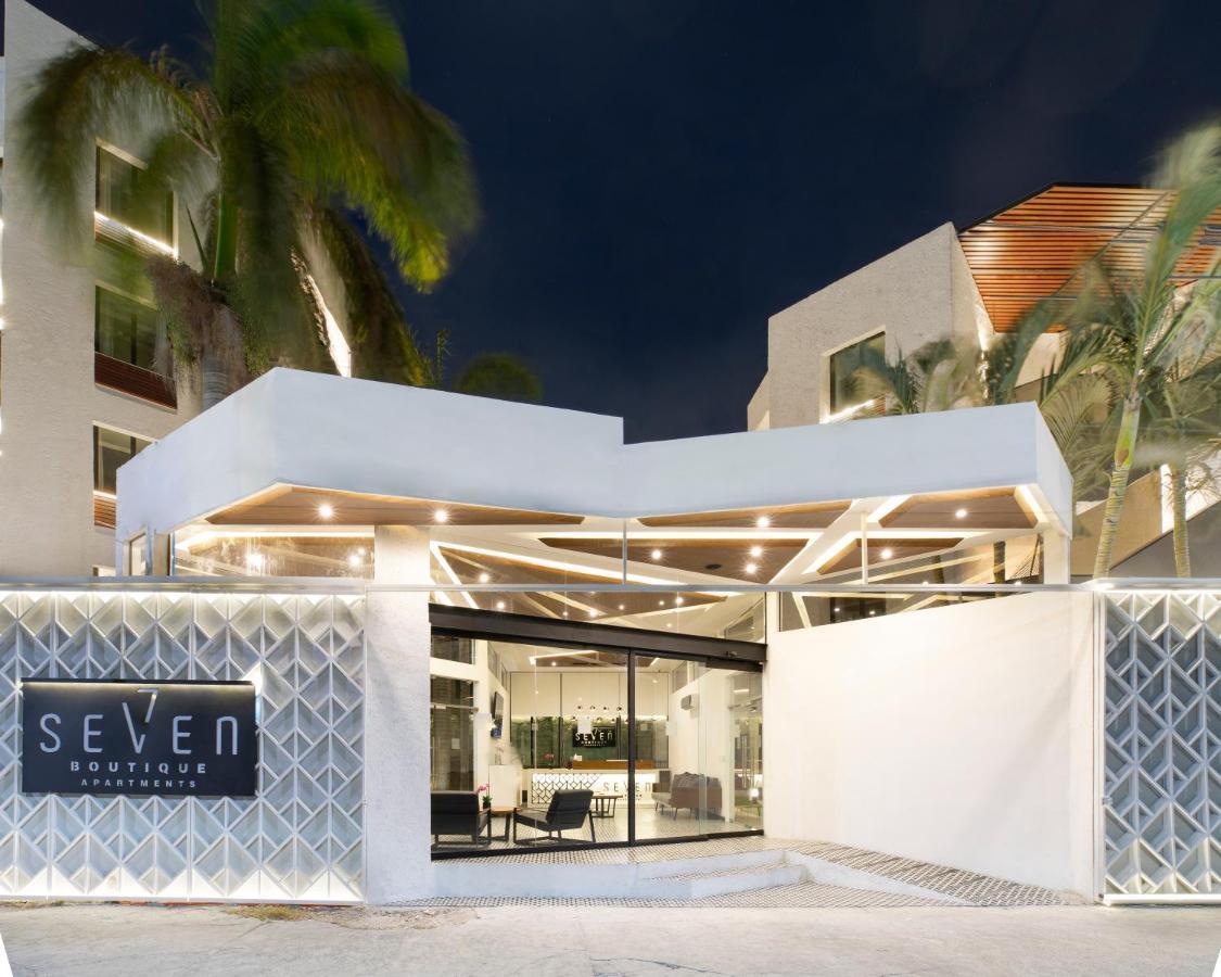 Seven Boutique Apartments Cancun Bagian luar foto