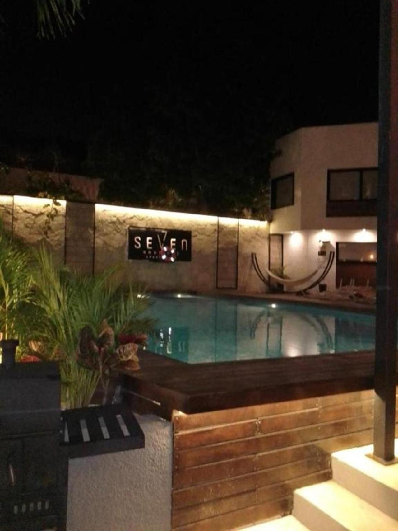 Seven Boutique Apartments Cancun Bagian luar foto